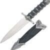 Medieval Knight Double Edge Stainless Steel Dagger W/ Scabbard