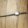 Mens Stainless Steel Adjustable Leather Bracelet - Image 5