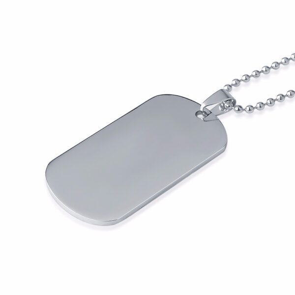 Stainless Steel Military Dog Tags - Image 2