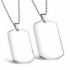 Stainless Steel Military Dog Tags - Image 3