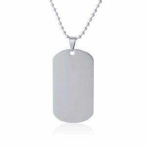Stainless Steel Military Dog Tags