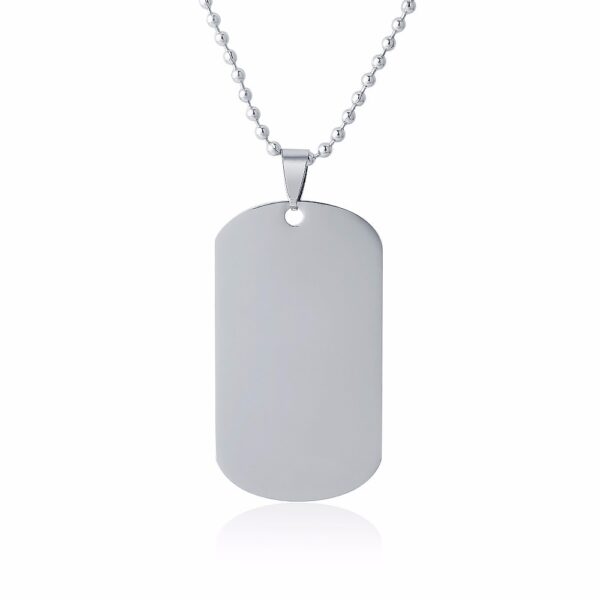 Stainless Steel Military Dog Tags
