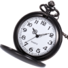 Unisex Quartz Bronze Double Sided Pocket Watch
