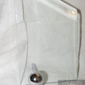 Small Crystal Award With Knob
