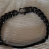 Unisex Black Stainless Steel Chain Blank - Image 2
